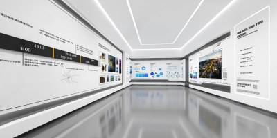 现代科技展厅3D模型下载